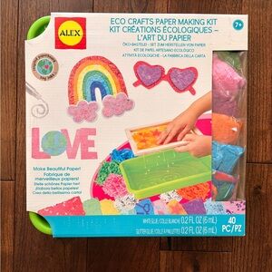 NIB ALEX Toys Eco Crafts Paper Making Kit - Colorful